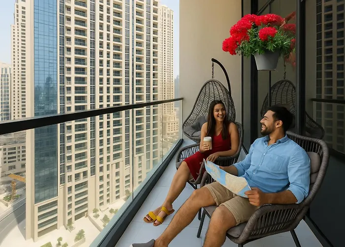 Keyrock Living - Elegant 2Br Escape With Mesmerizing City Views