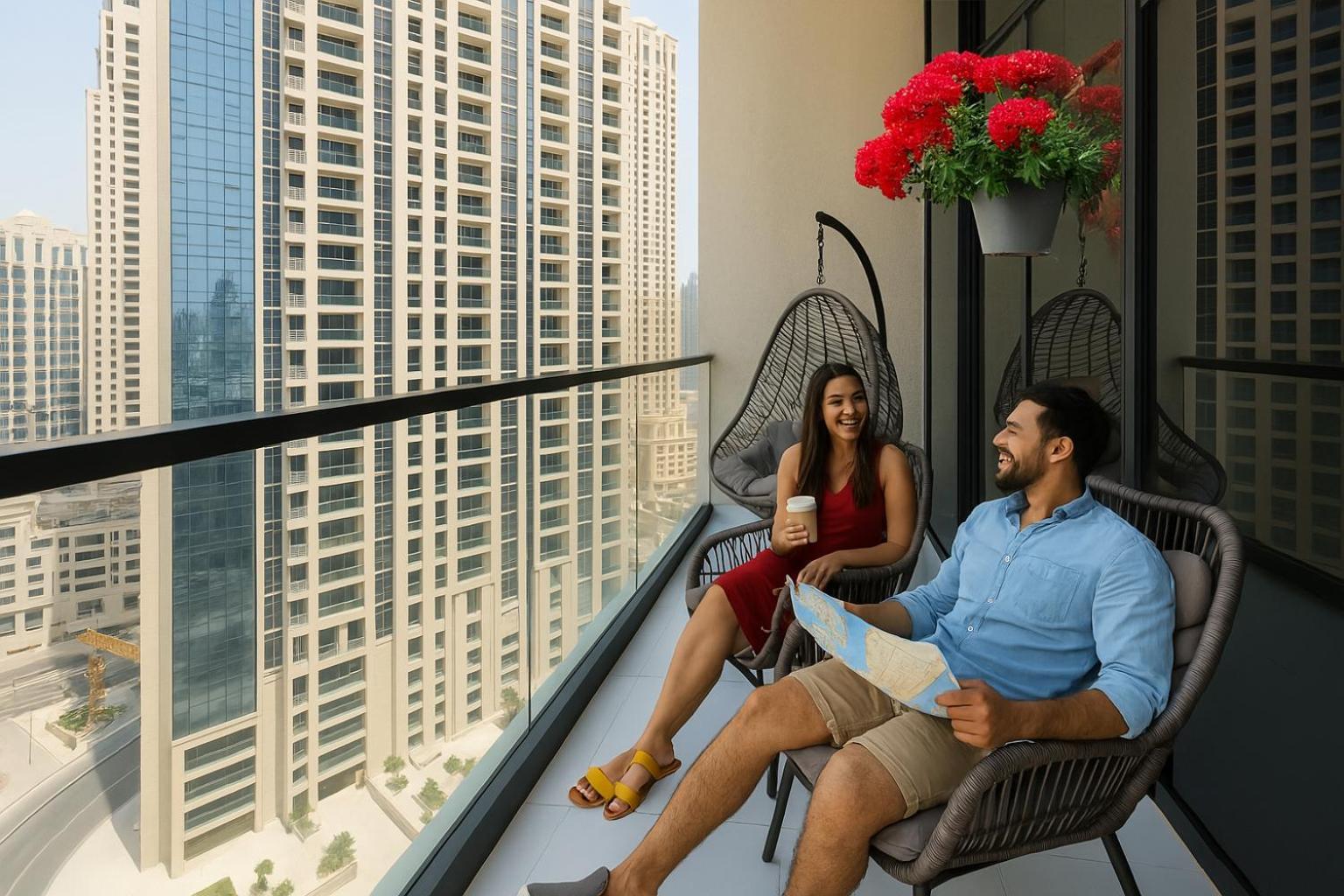 Keyrock Living - Elegant 2br Escape With Mesmerizing Views Apartment Dubai